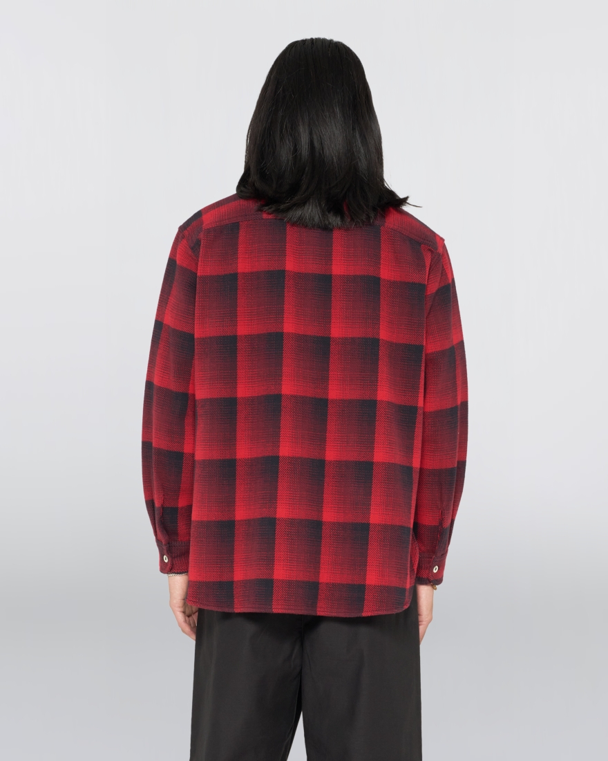Flannel Work Shirt RED (EDWIN)