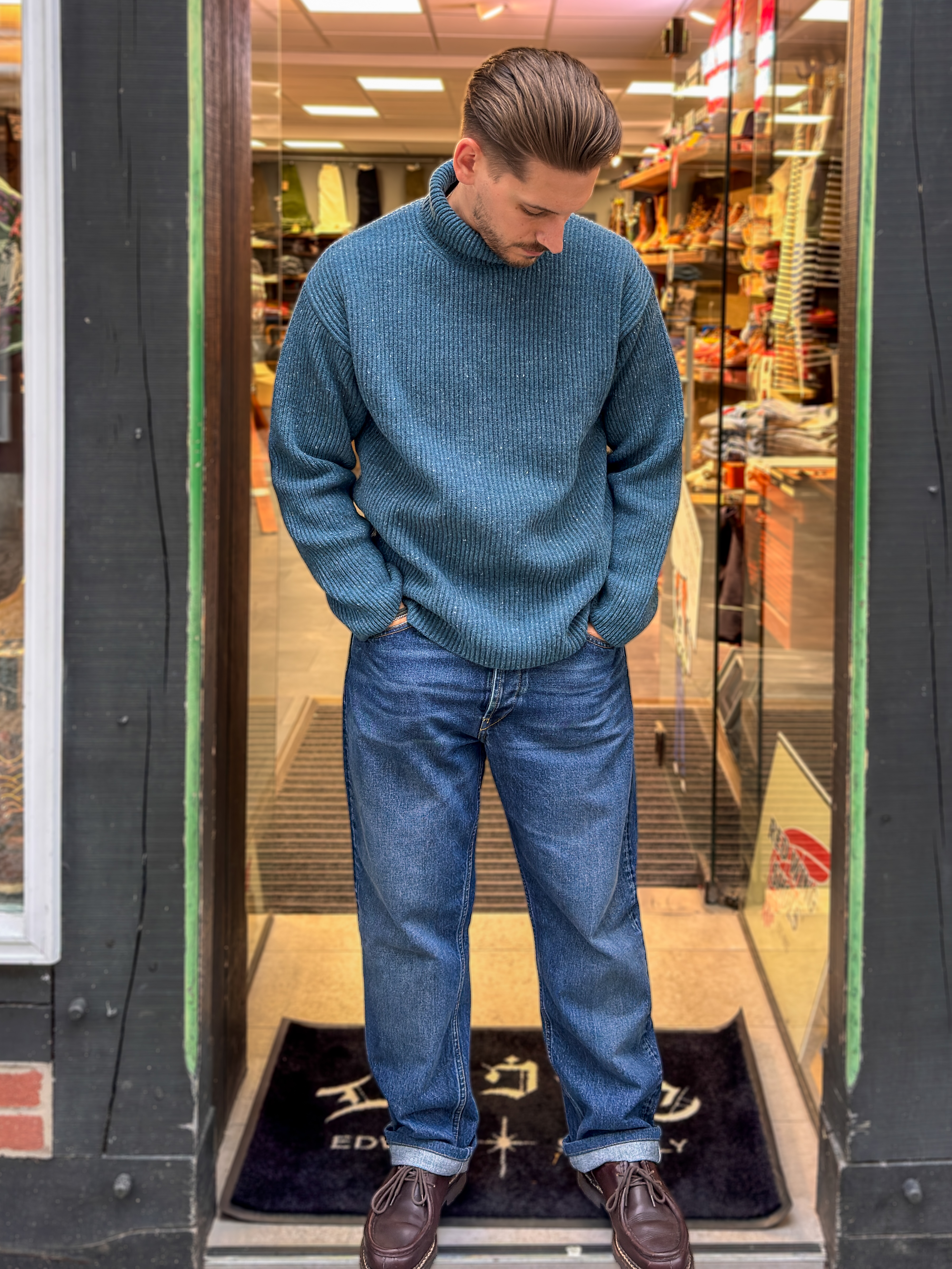 Bozeman X Blaumann Indigo/Orange (Sandmann)