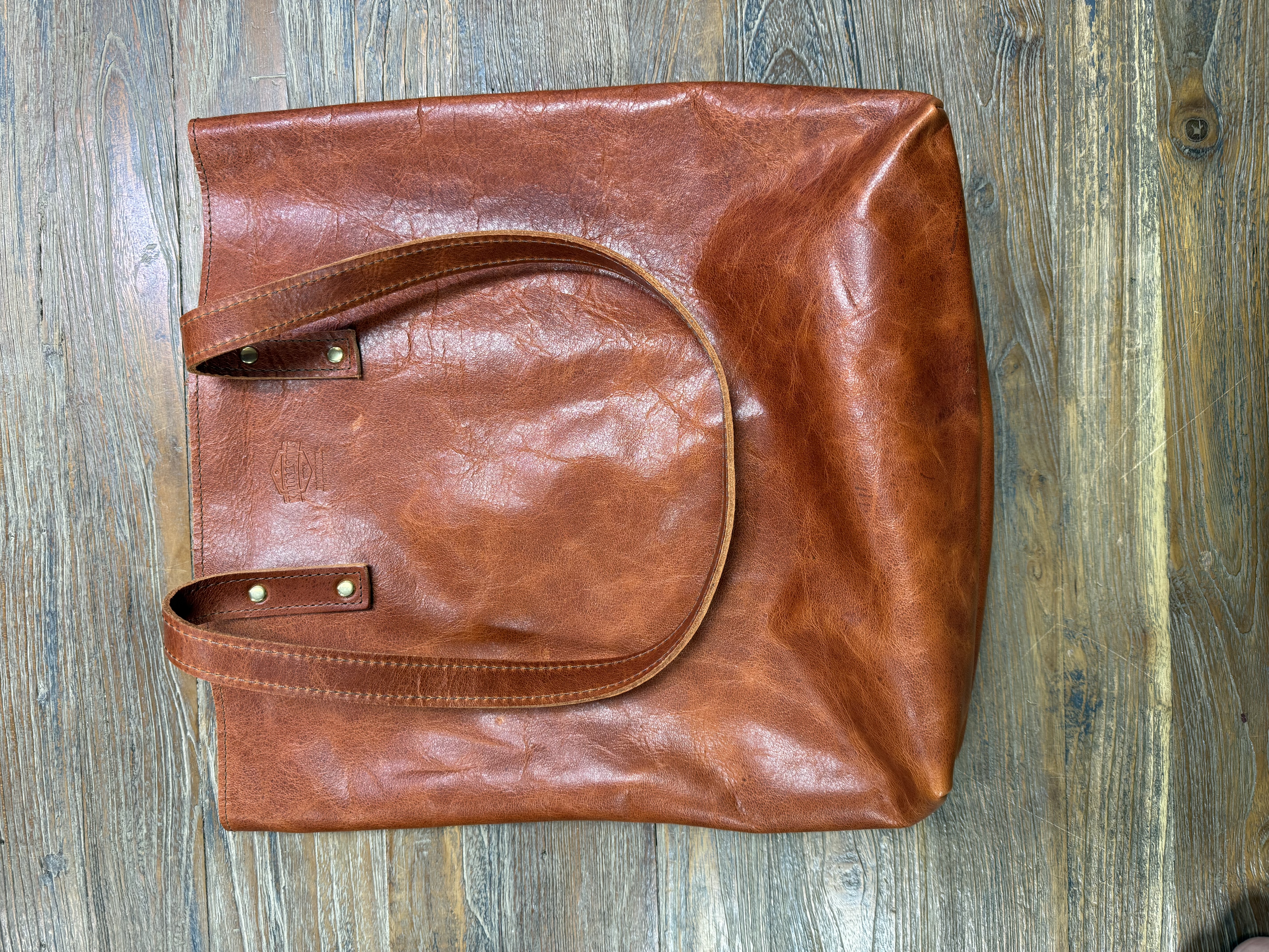 Shopper Bag ROAMERS COGNAC (Kalos and Sons)