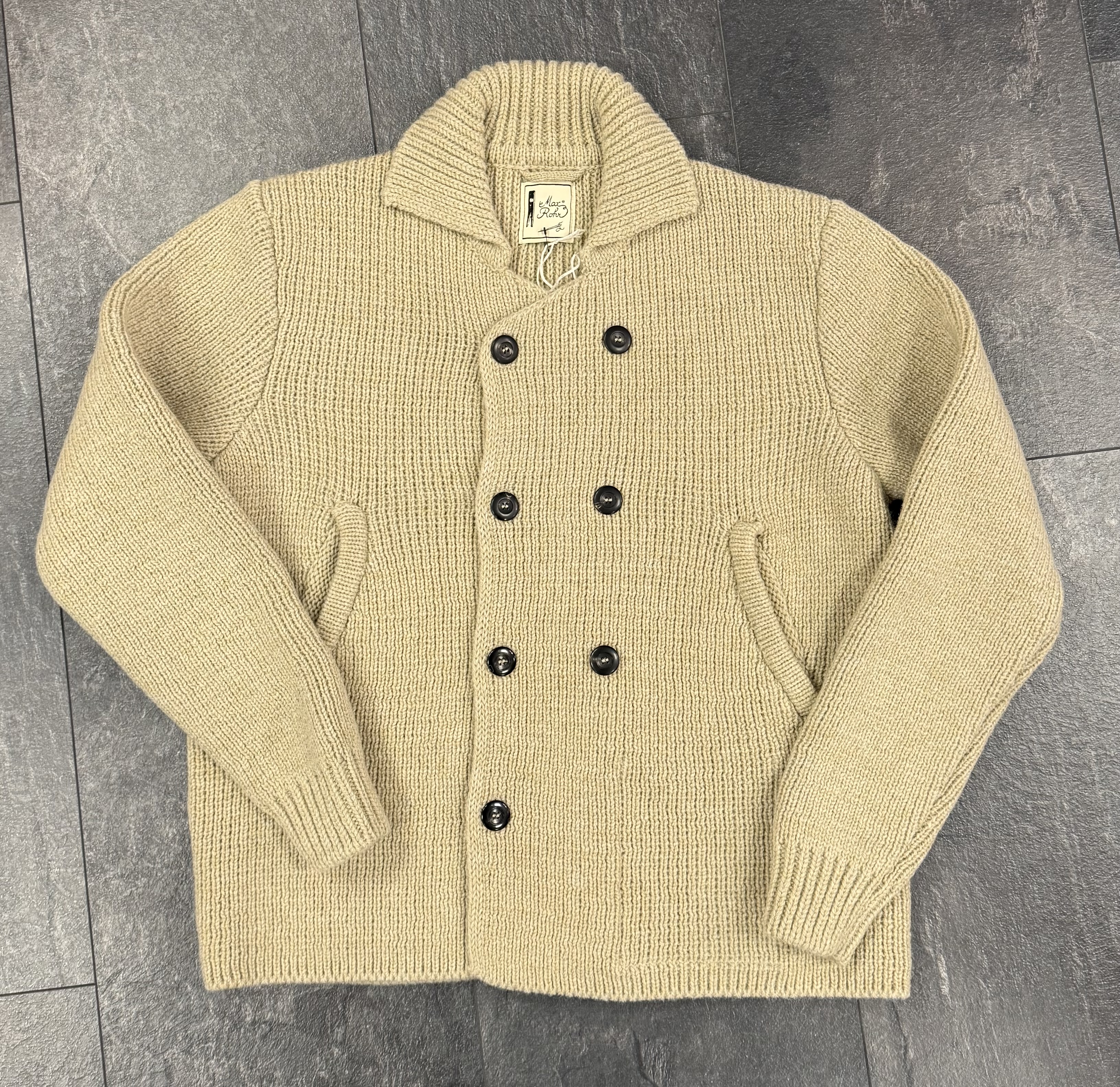 Double Brest Jacket Beige Max 5 (MAGLIFICIO GRP)