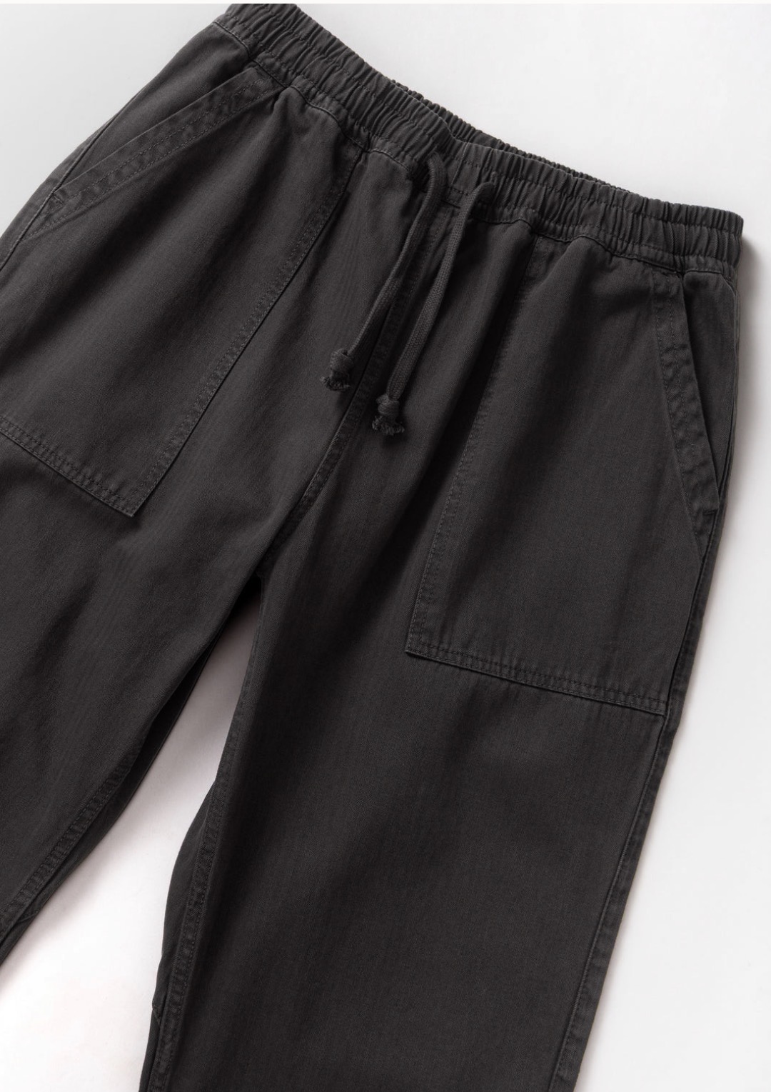 Pigment Herringbone Chef Pants BLACK (Service Works)