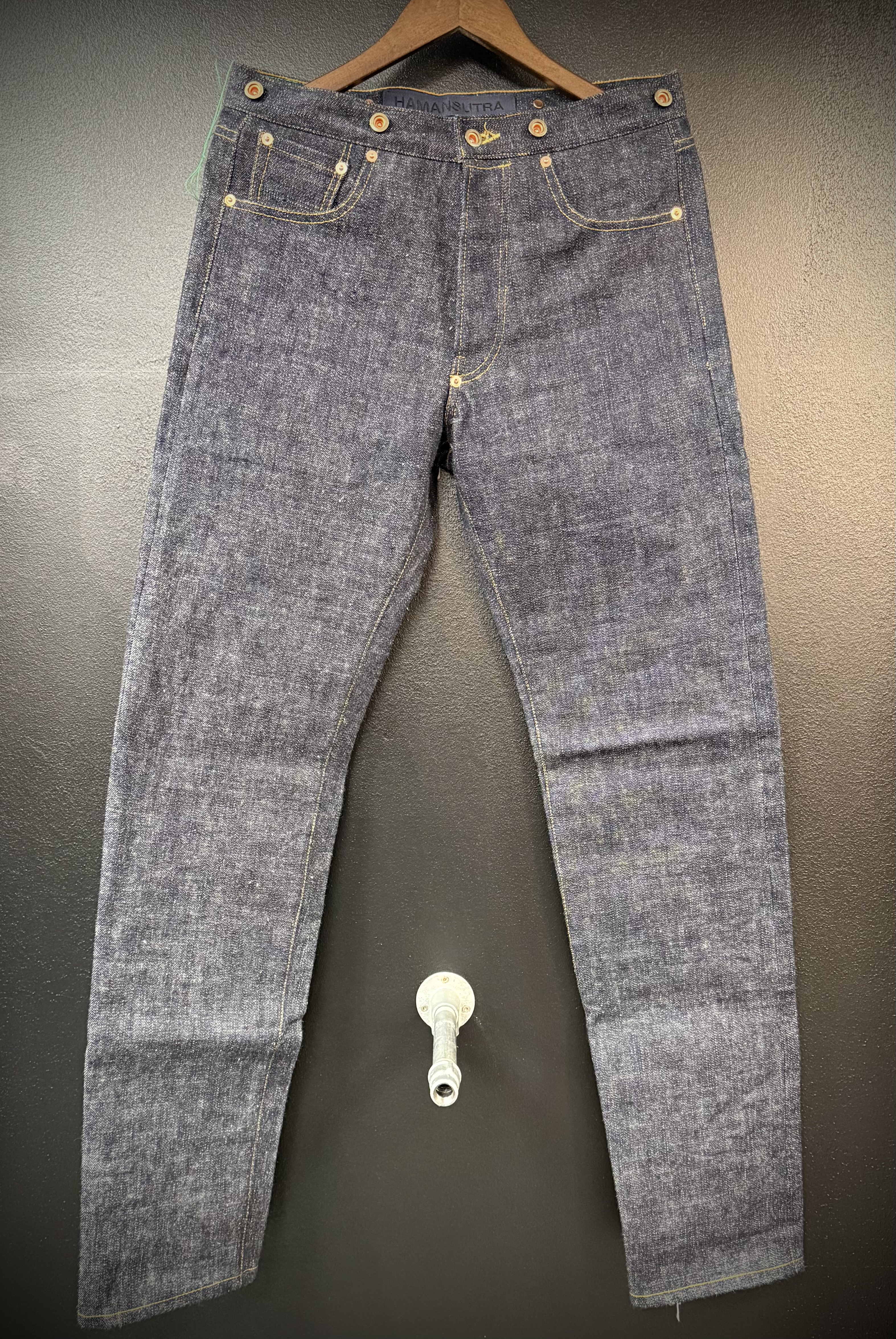 PRE-SALE “5 Pocket Legend 16“ Indigo“ by Hamansutra (HAMANSUTRA) 