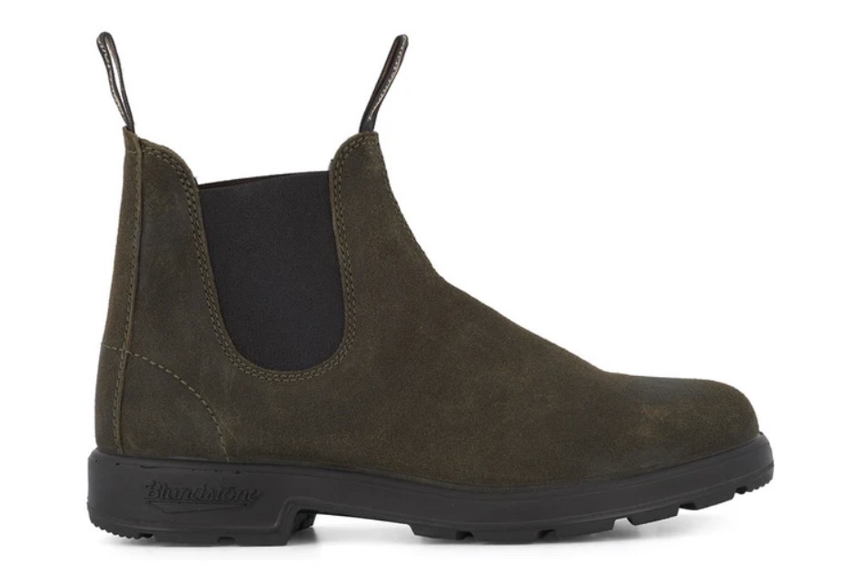 Blundstone 1615 Dark Olive Suede (Blundstone)