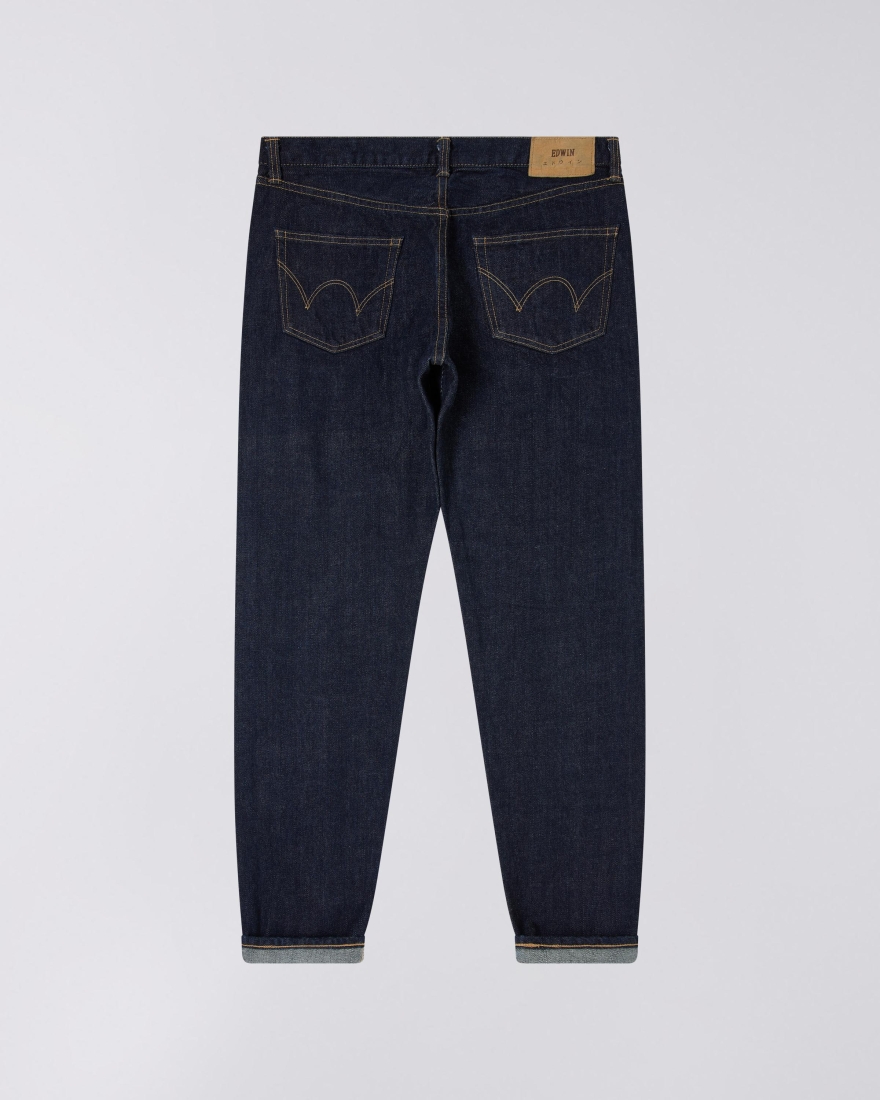 Regular Tapered Kurabo 14oz Rinsed (recycle Denim, Red Selvage) (Edwin)