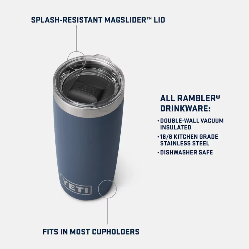 Thermobecher Rambler 10oz Orange (YETI)