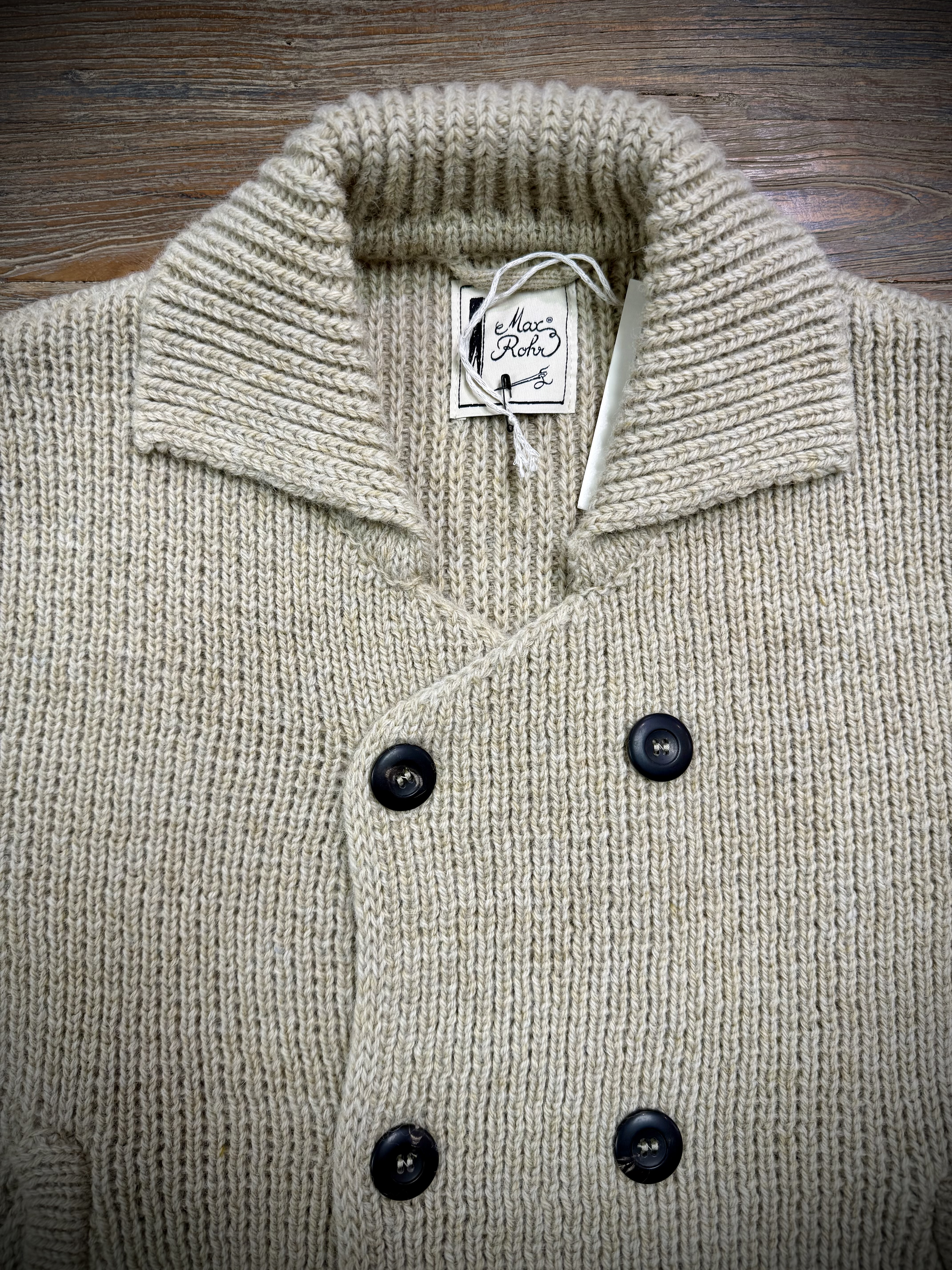 Double Brest Jacket Beige Max 5 (MAGLIFICIO GRP)