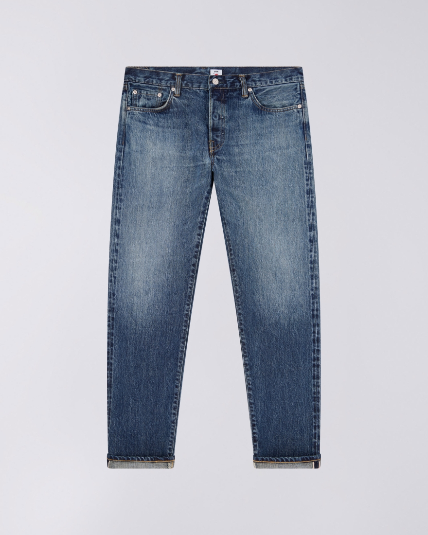 Regular Tapered Dark Used Kurabo 14oz (recycle Denim, Red Selvage) (Edwin)