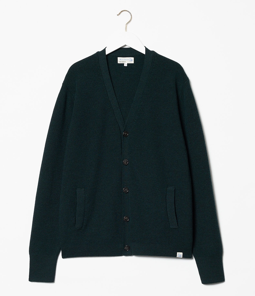 Cardigan relaxed Fit dark teal