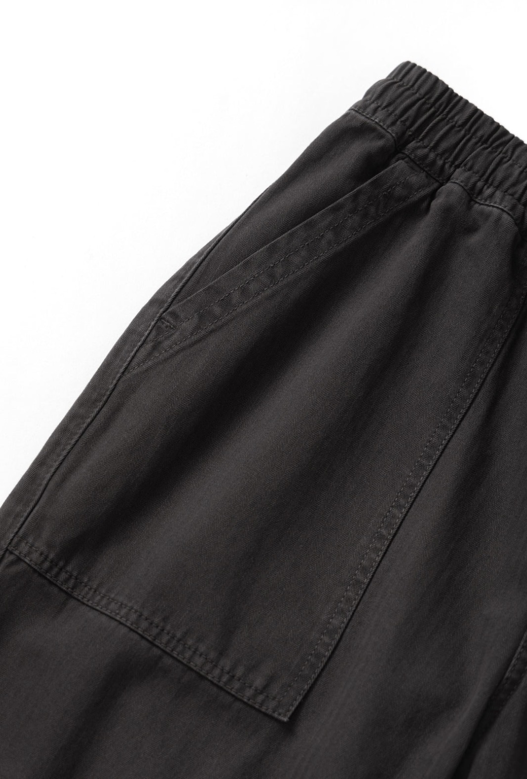 Pigment Herringbone Chef Pants BLACK (Service Works)