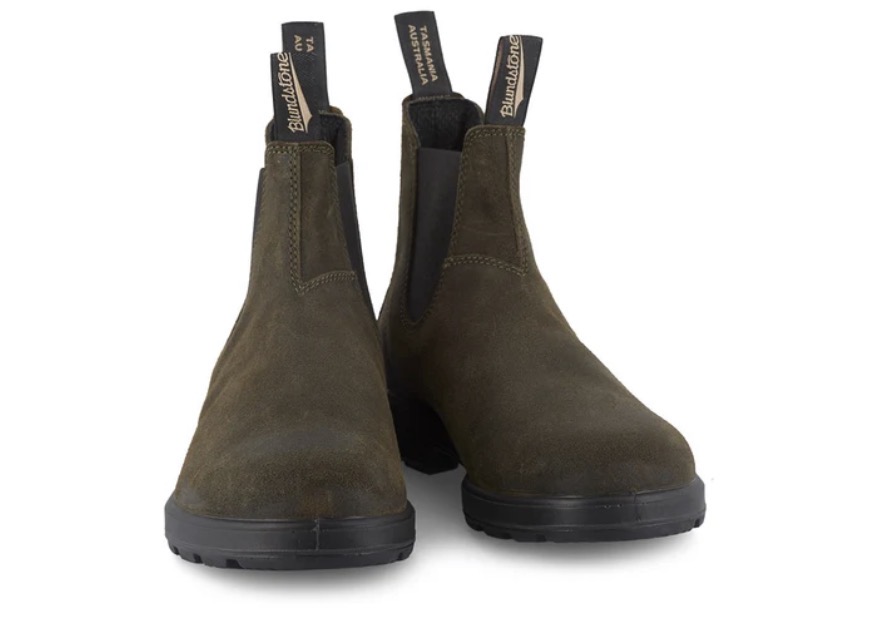 Blundstone 1615 Dark Olive Suede (Blundstone)