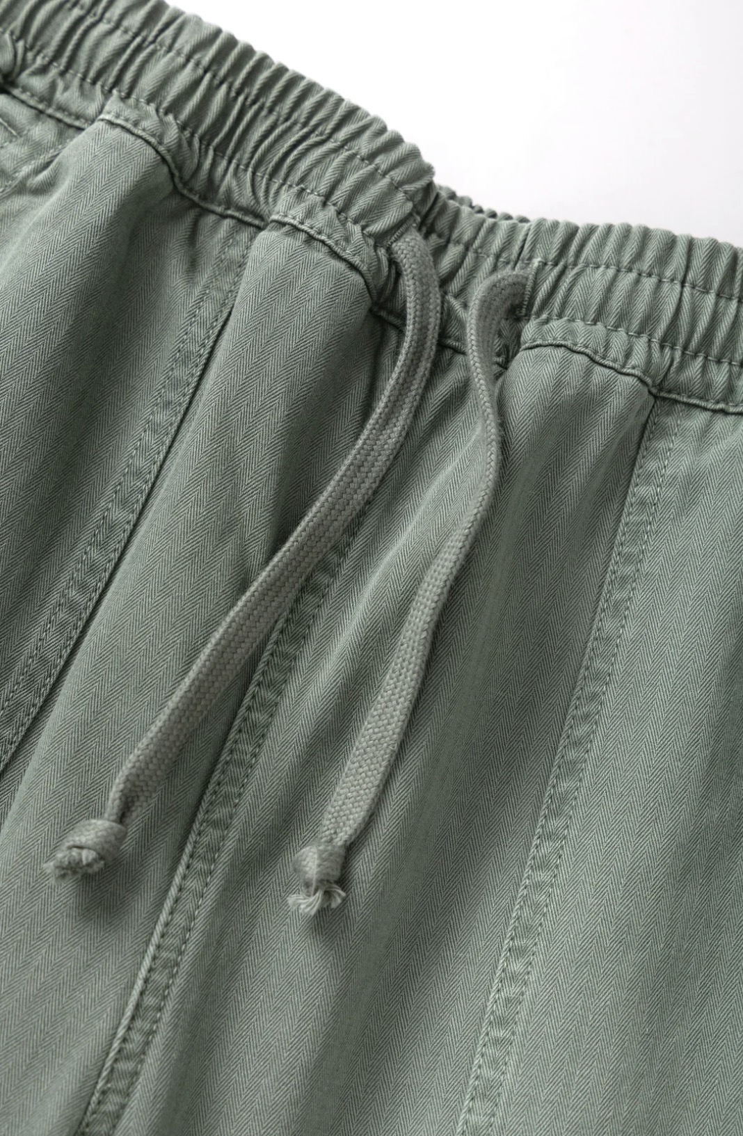 Pigment Herringbone Chef Pants OLIVE (Service Works)