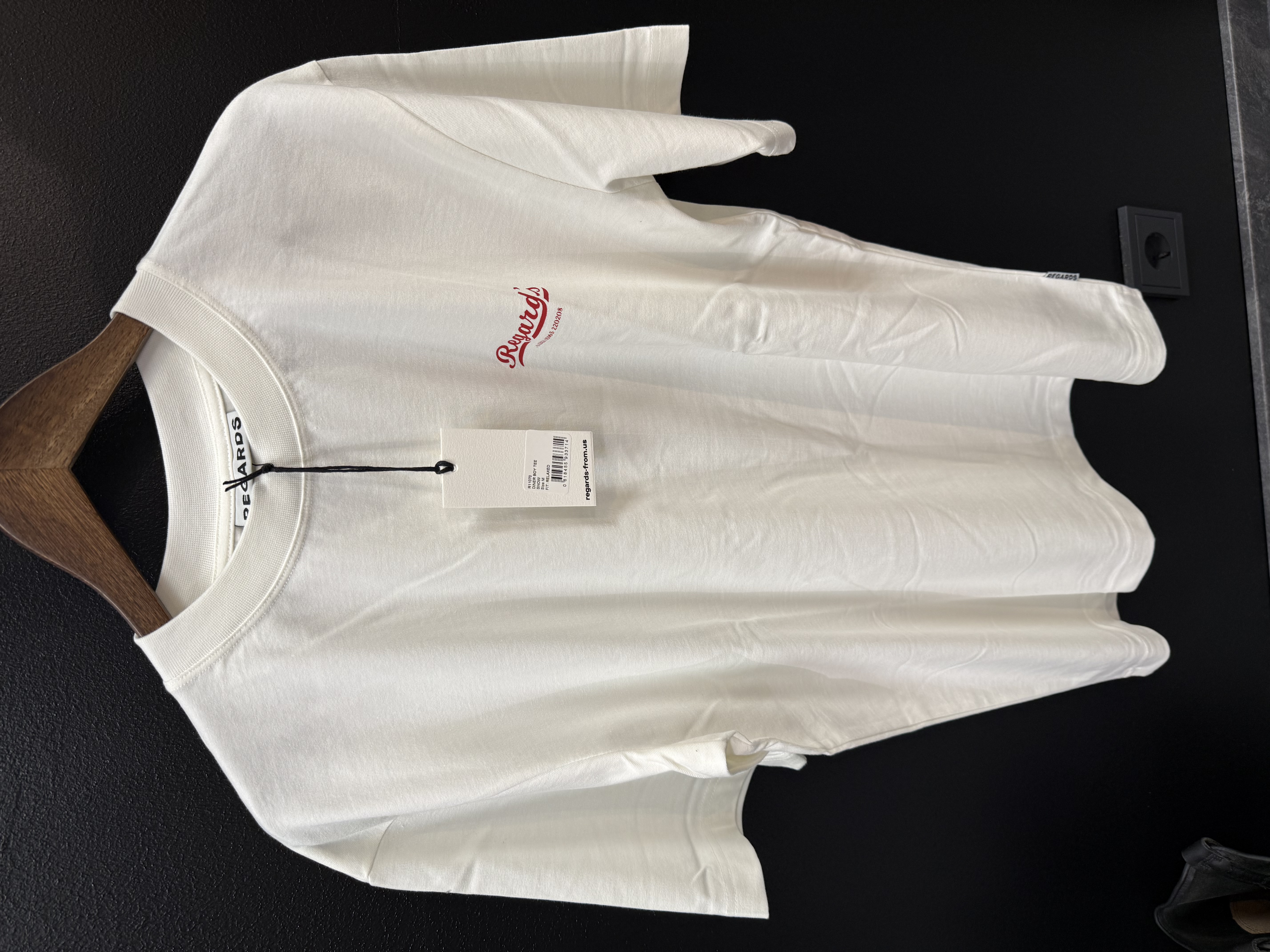 DINER BOY Relaxed TShirt Snow (Regards)