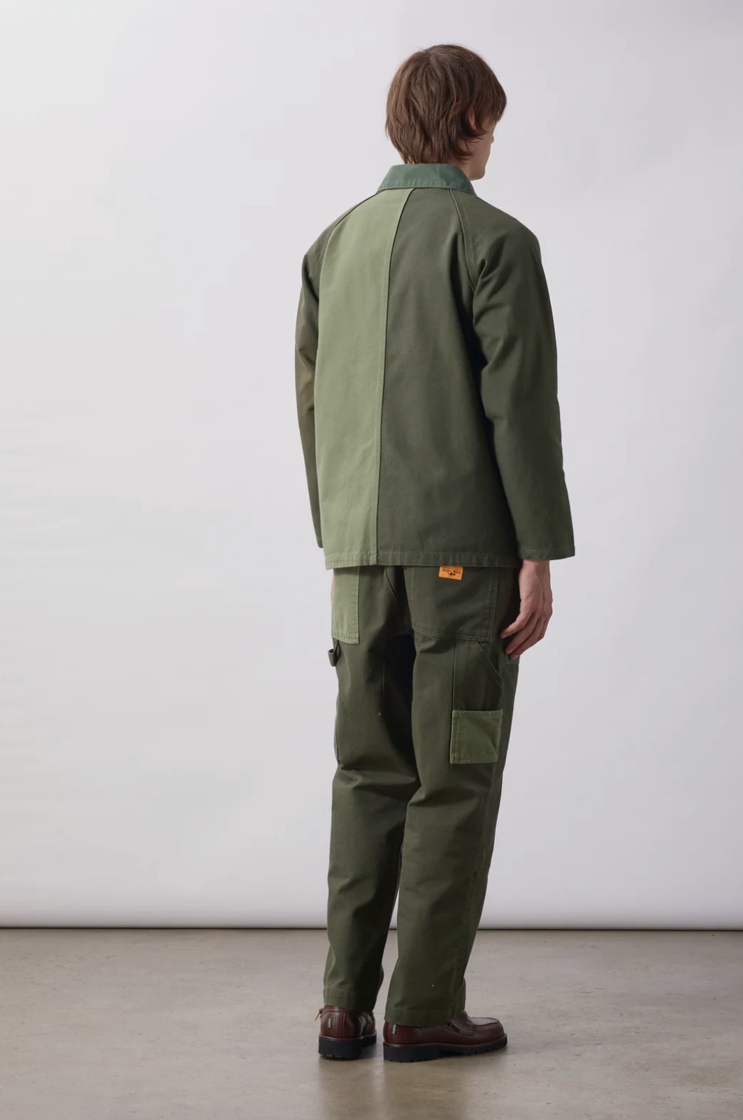 Patchwork Utility Chef Pants GREEN (Service Works)