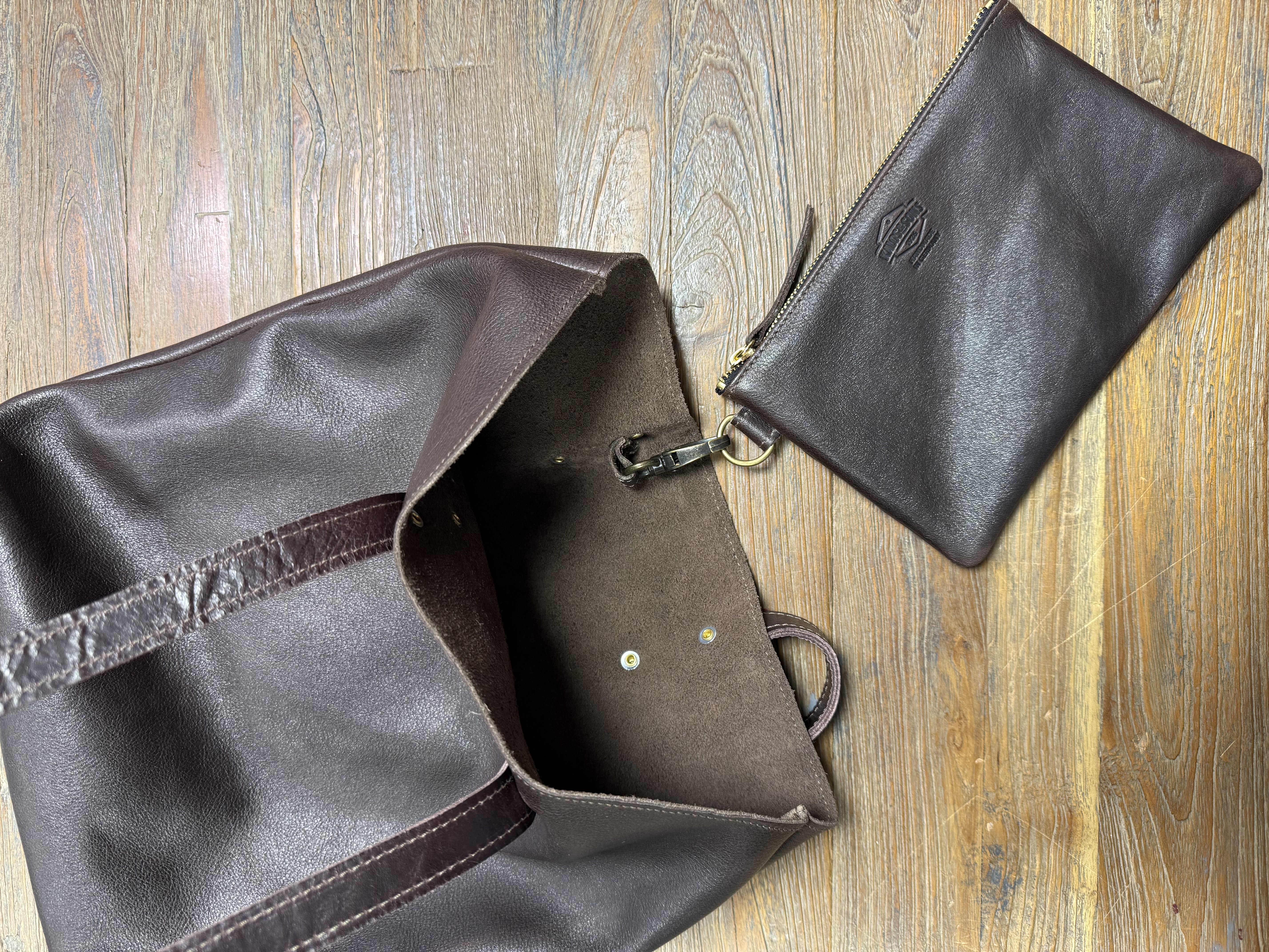 Shopper Bag ROAMERS CHOCOLATE (Kalos and Sons)