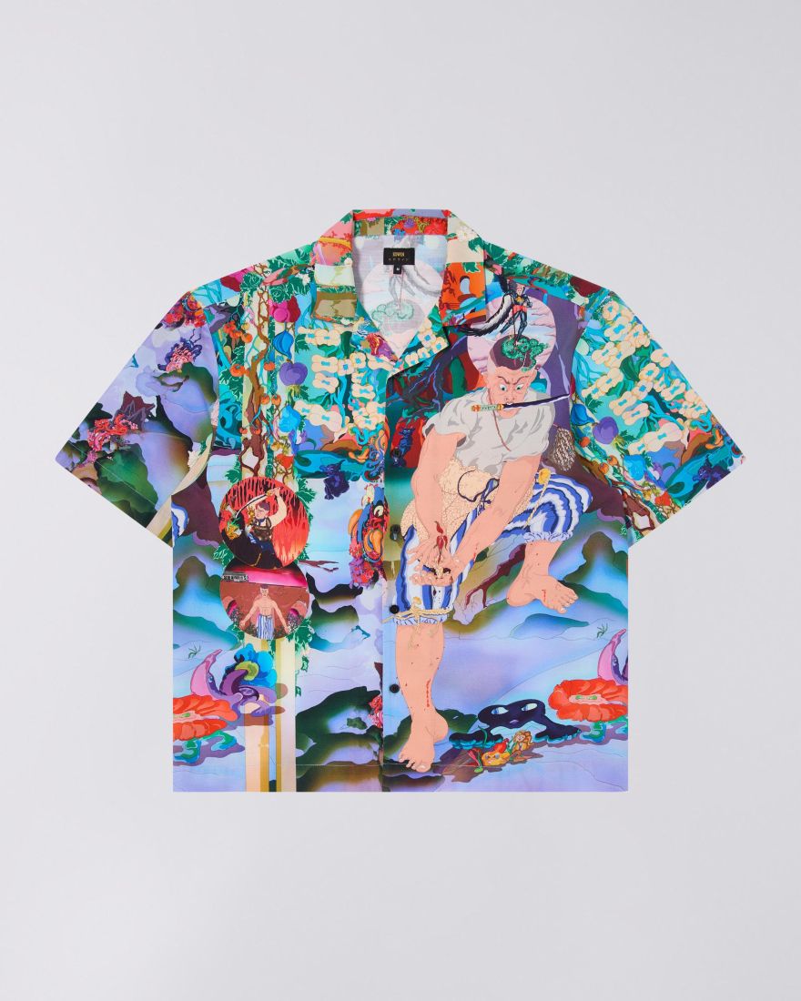 Hedi & Thami Shirt Japanese Art (Edwin)