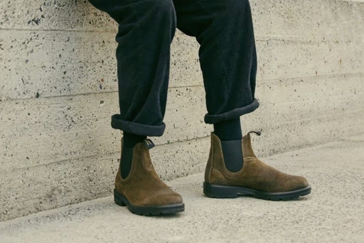 Blundstone 1615 Dark Olive Suede (Blundstone)