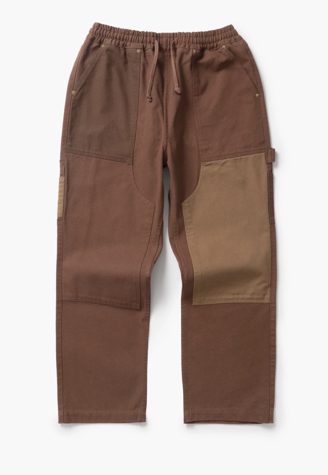 Patchwork Utility Chef Pants BROWN (Service Works)