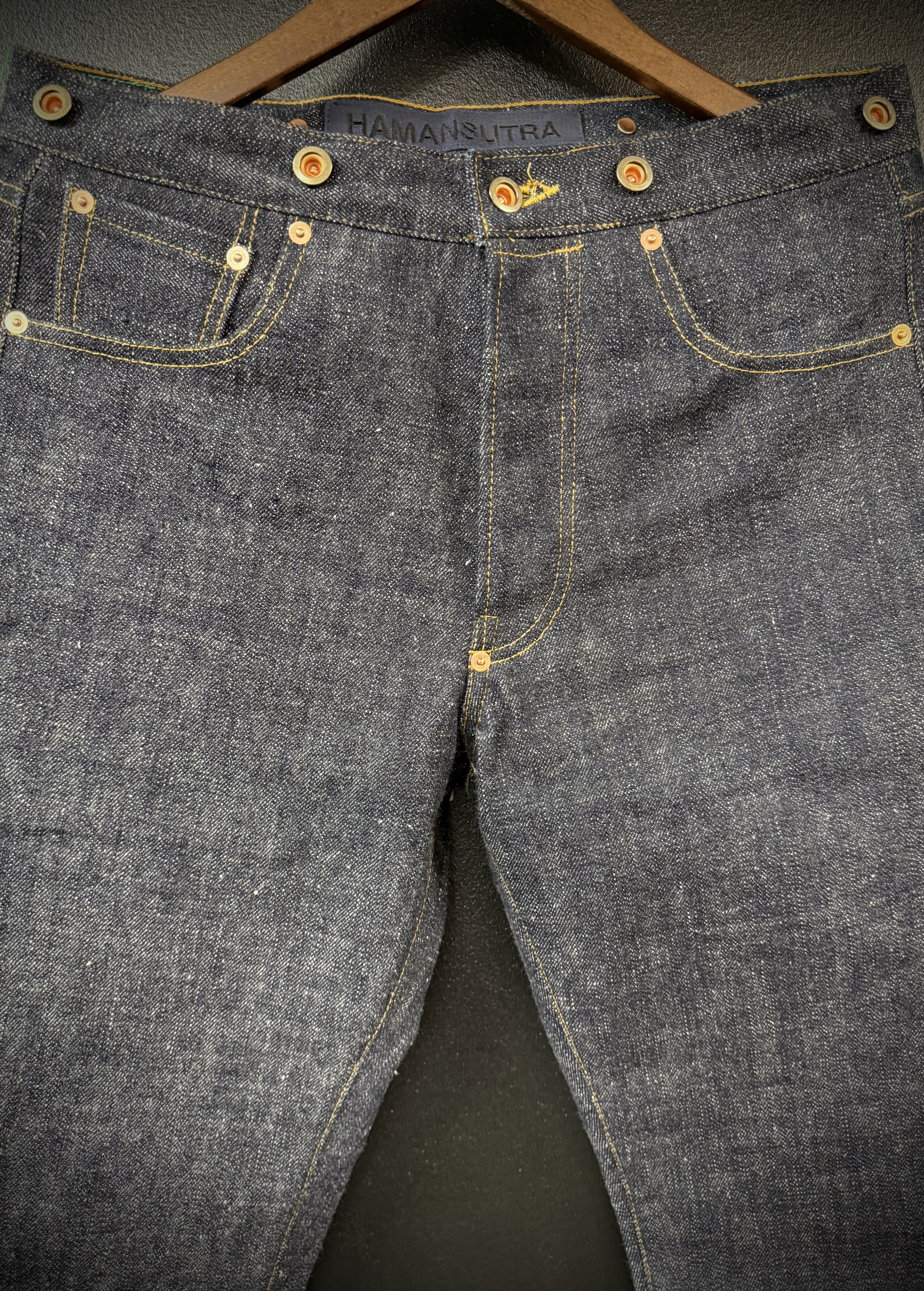 PRE-SALE “5 Pocket Legend 16“ Indigo“ by Hamansutra (HAMANSUTRA) 