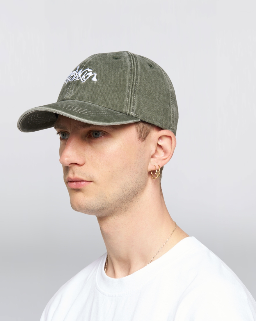 Cap washed olive (Edwin)