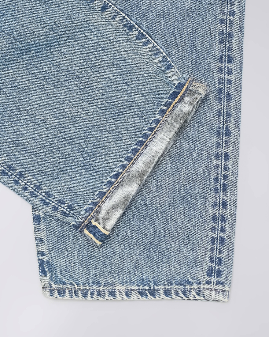Loose Fit Light used washed Kaihara 13,5oz (pure Indigo Rainbow Selvage)
