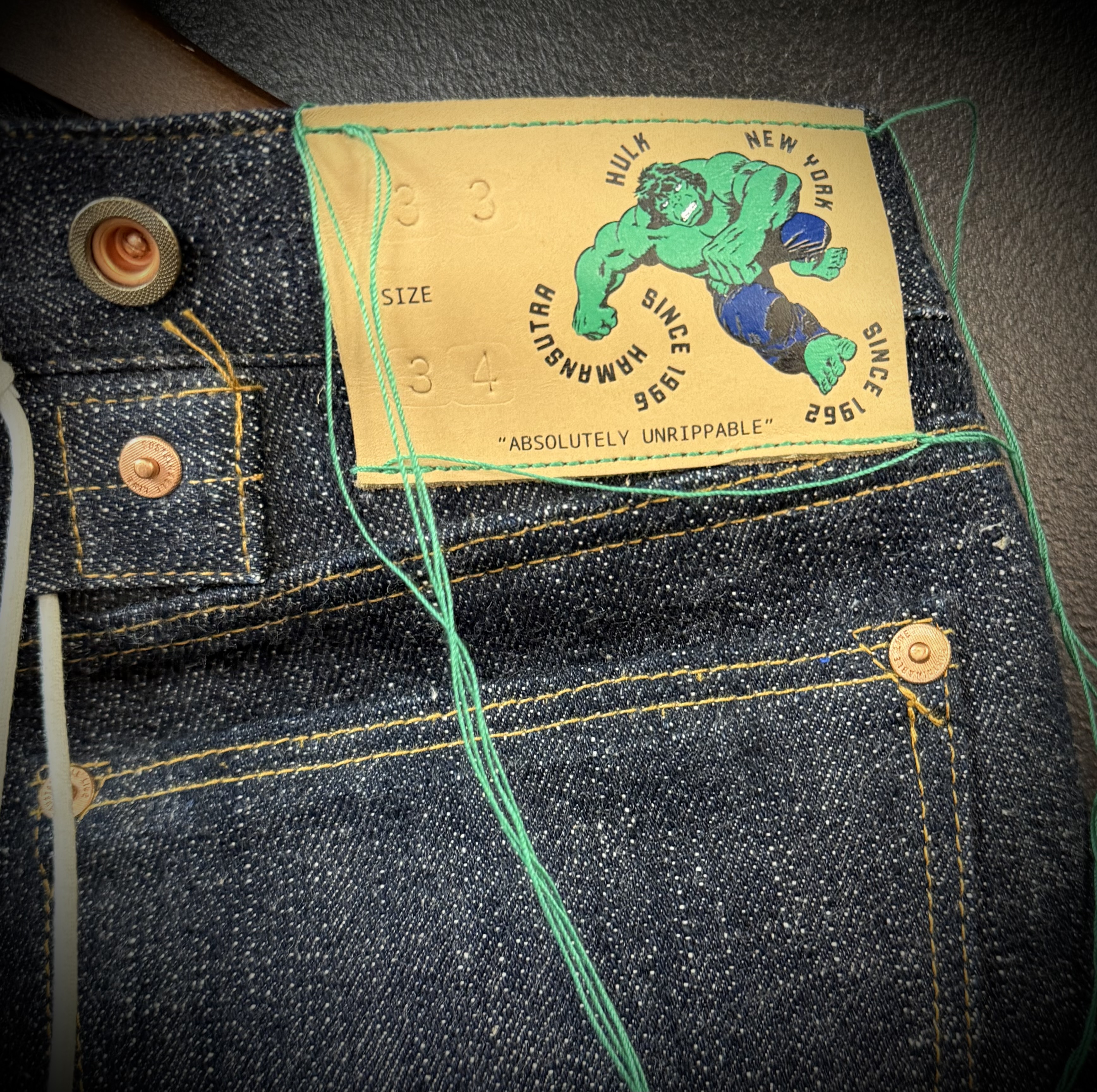 PRE-SALE “5 Pocket Legend 16“ Indigo“ by Hamansutra (HAMANSUTRA) 