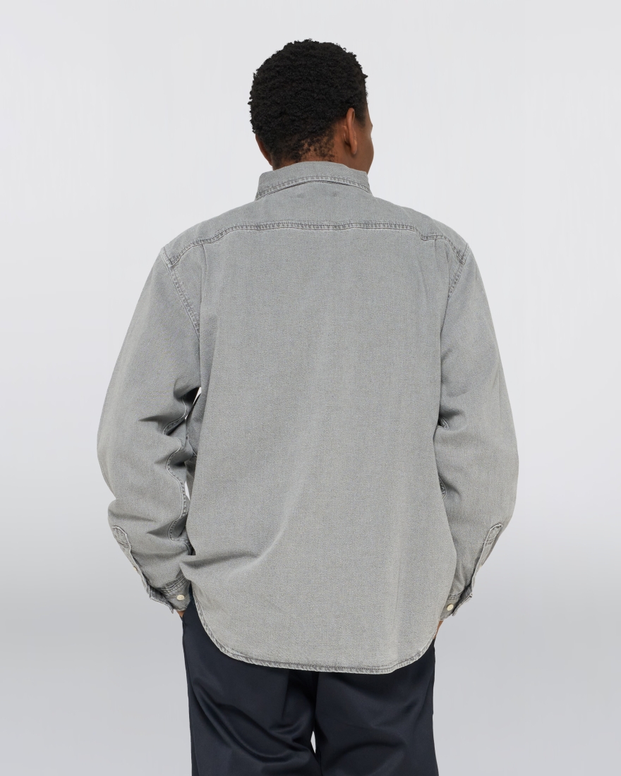 Arlo Shirt washed Black Denim (EDWIN)