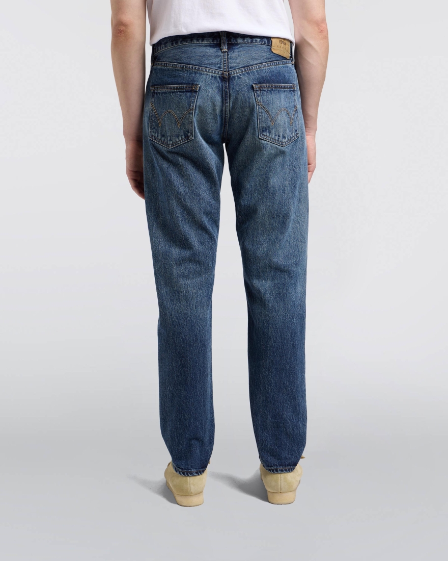 Regular Tapered Dark Used Kurabo 14oz (recycle Denim, Red Selvage) (Edwin)
