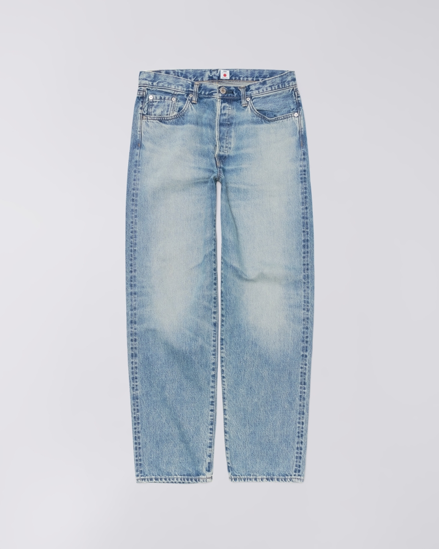 Loose Fit Light used washed Kaihara 13,5oz (pure Indigo Rainbow Selvage)