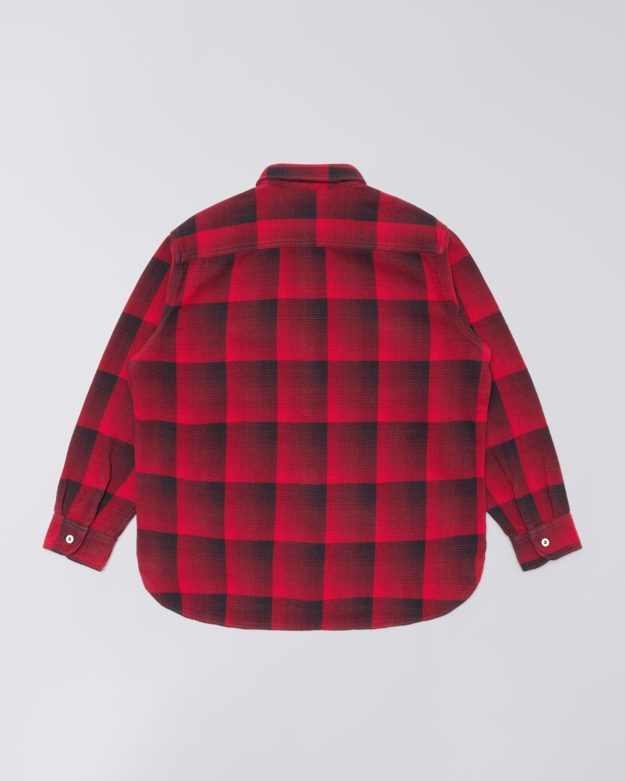 Flannel Work Shirt RED (EDWIN)