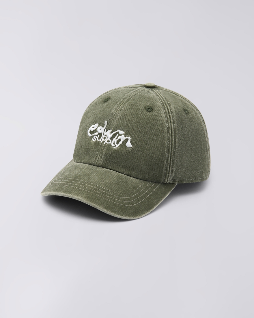 Cap washed olive (Edwin)