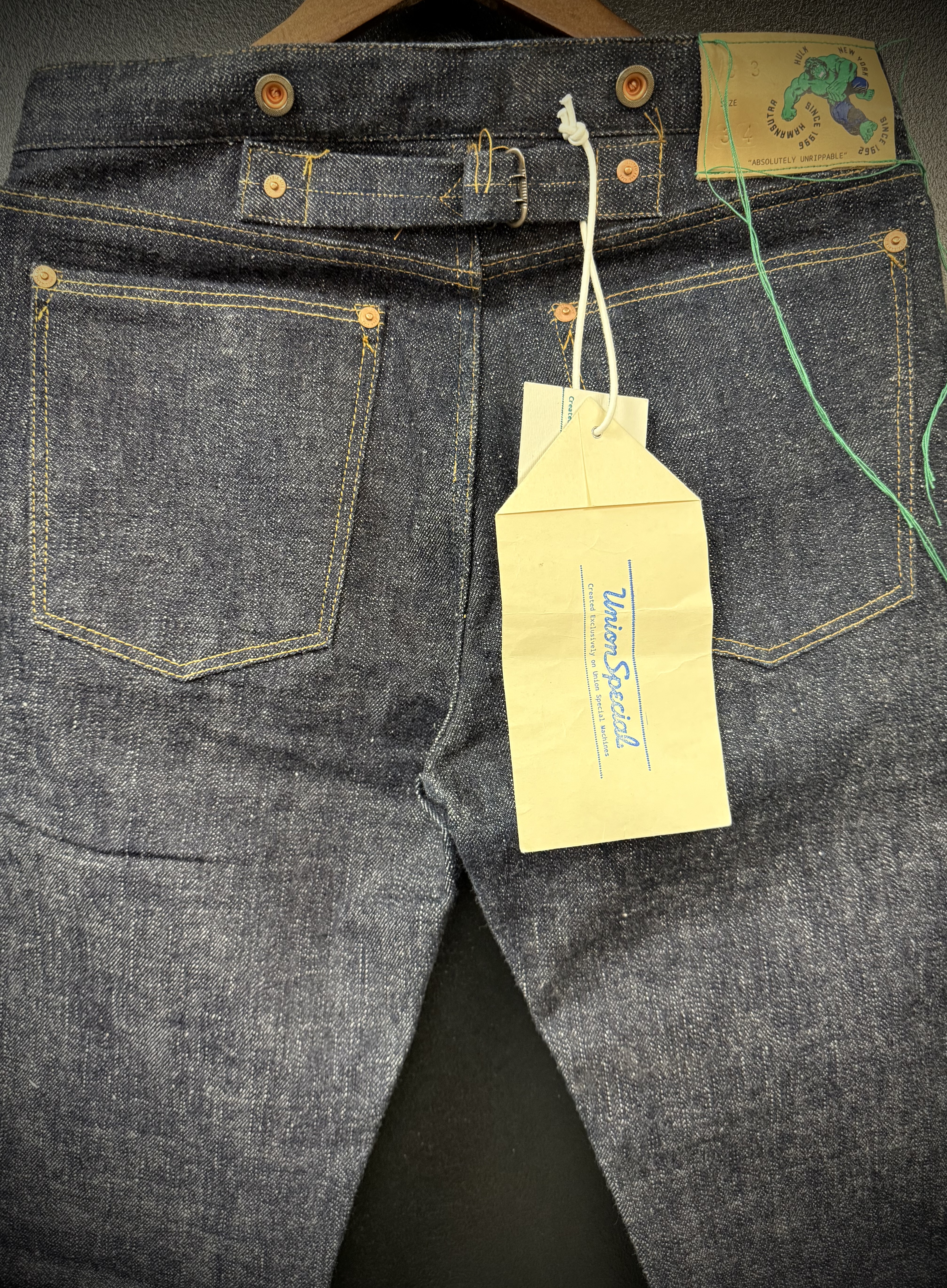 PRE-SALE “5 Pocket Legend 16“ Indigo“ by Hamansutra (HAMANSUTRA) 