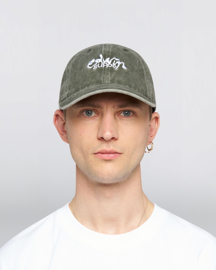 Cap washed olive (Edwin)
