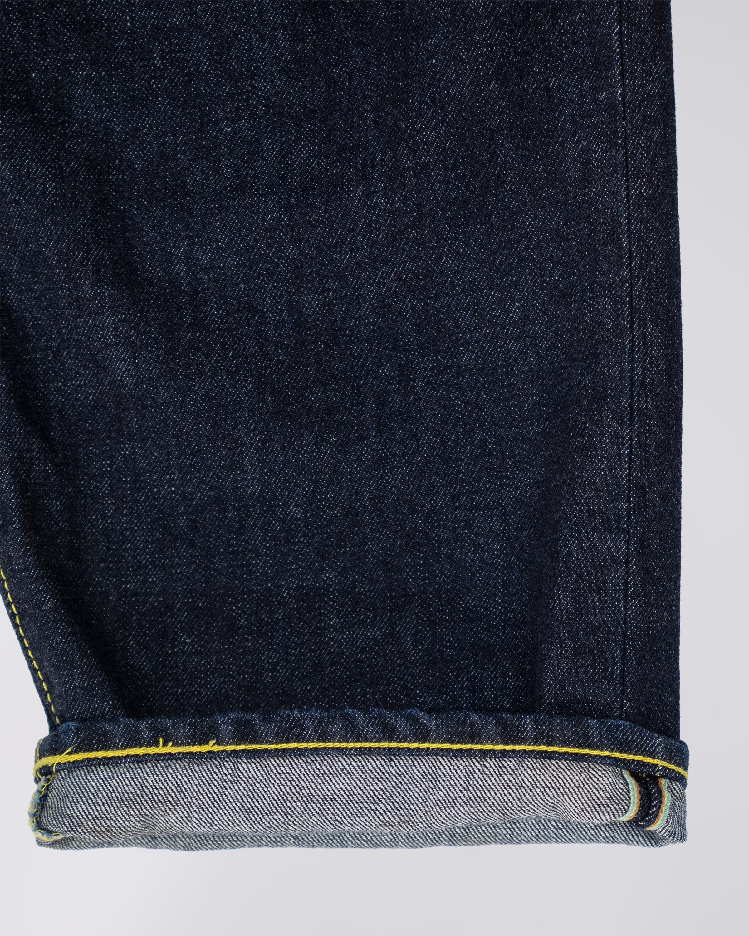 Loose Fit EDWIN X SPIEWAK rinsed Kaihara 13,5oz (Pure Indigo Rainbow Selvage)