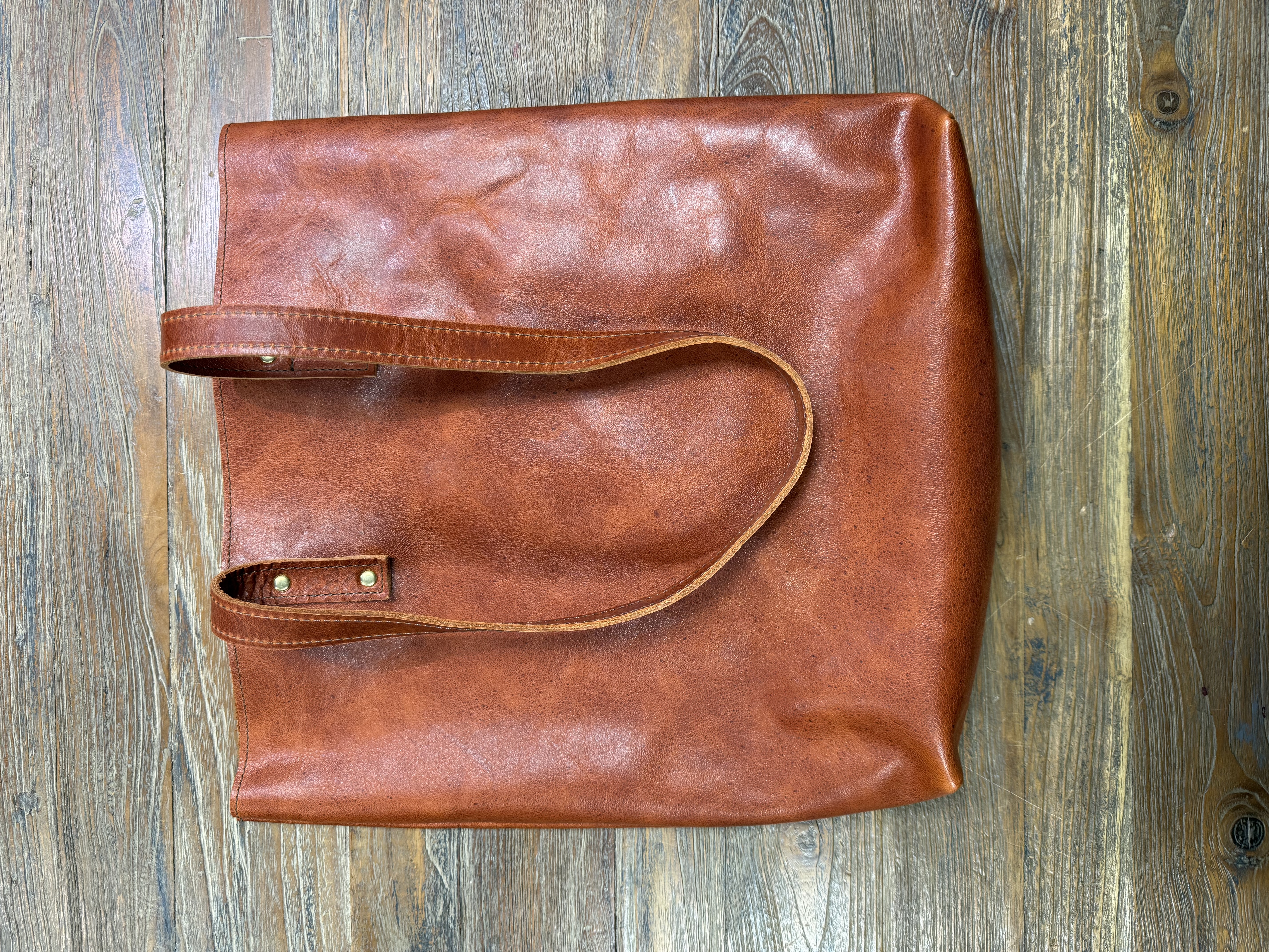 Shopper Bag ROAMERS COGNAC (Kalos and Sons)